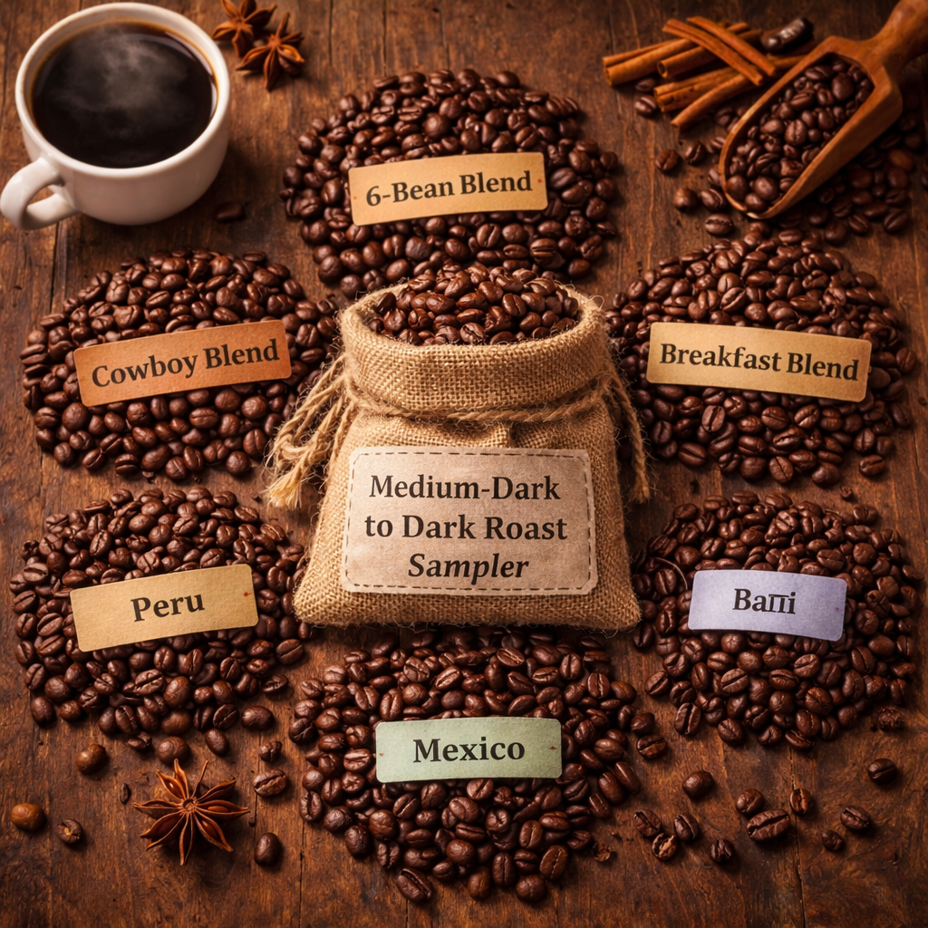 Med-Dark to Dark Sample Pack