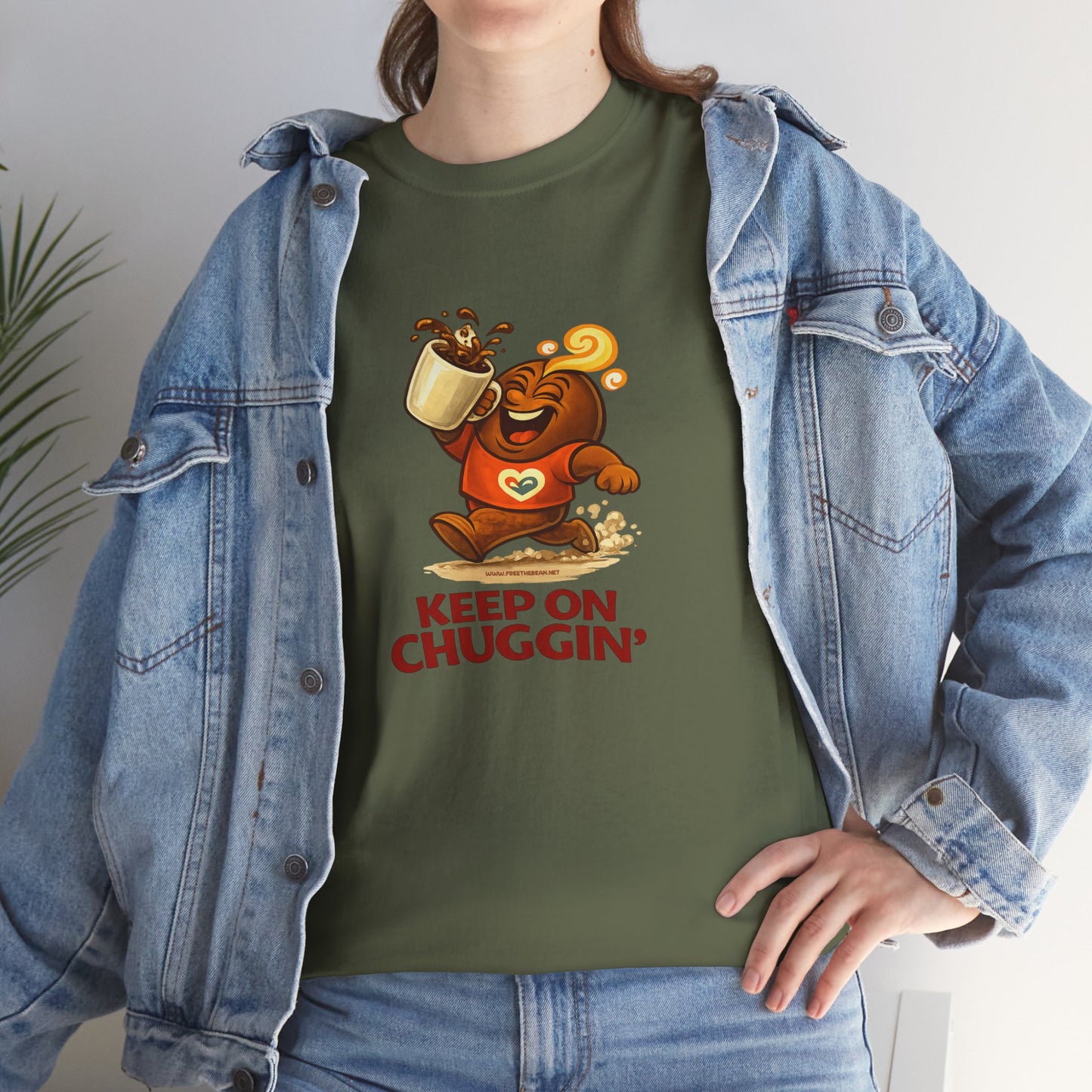 Free The Bean Unisex Heavy Cotton Tee