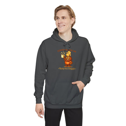 Coffee Makes Me Slightly More Delightful — Comfort Colors Hoodie