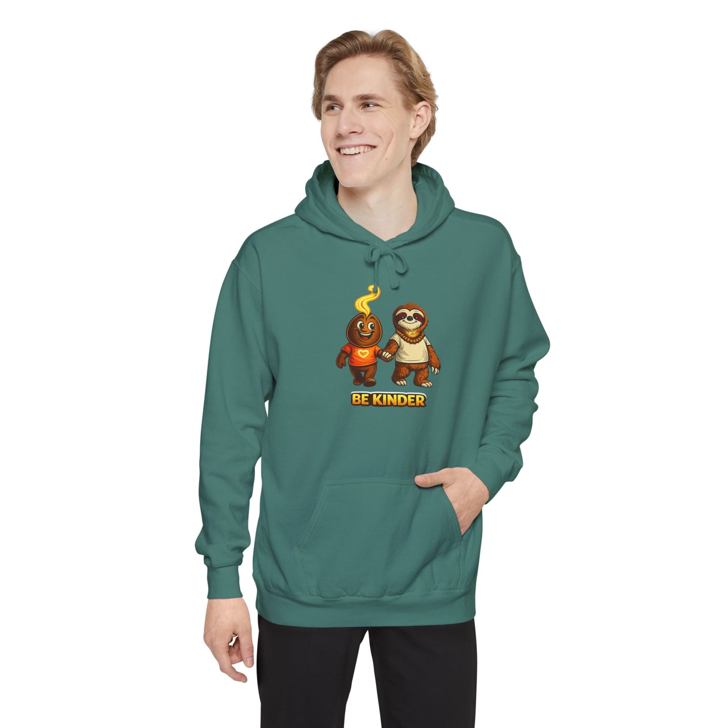 Be Kinder — Comfort Colors Friendship Hoodie