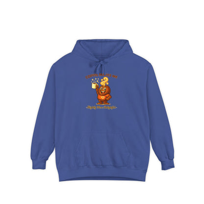 Coffee Makes Me Slightly More Delightful — Comfort Colors Hoodie
