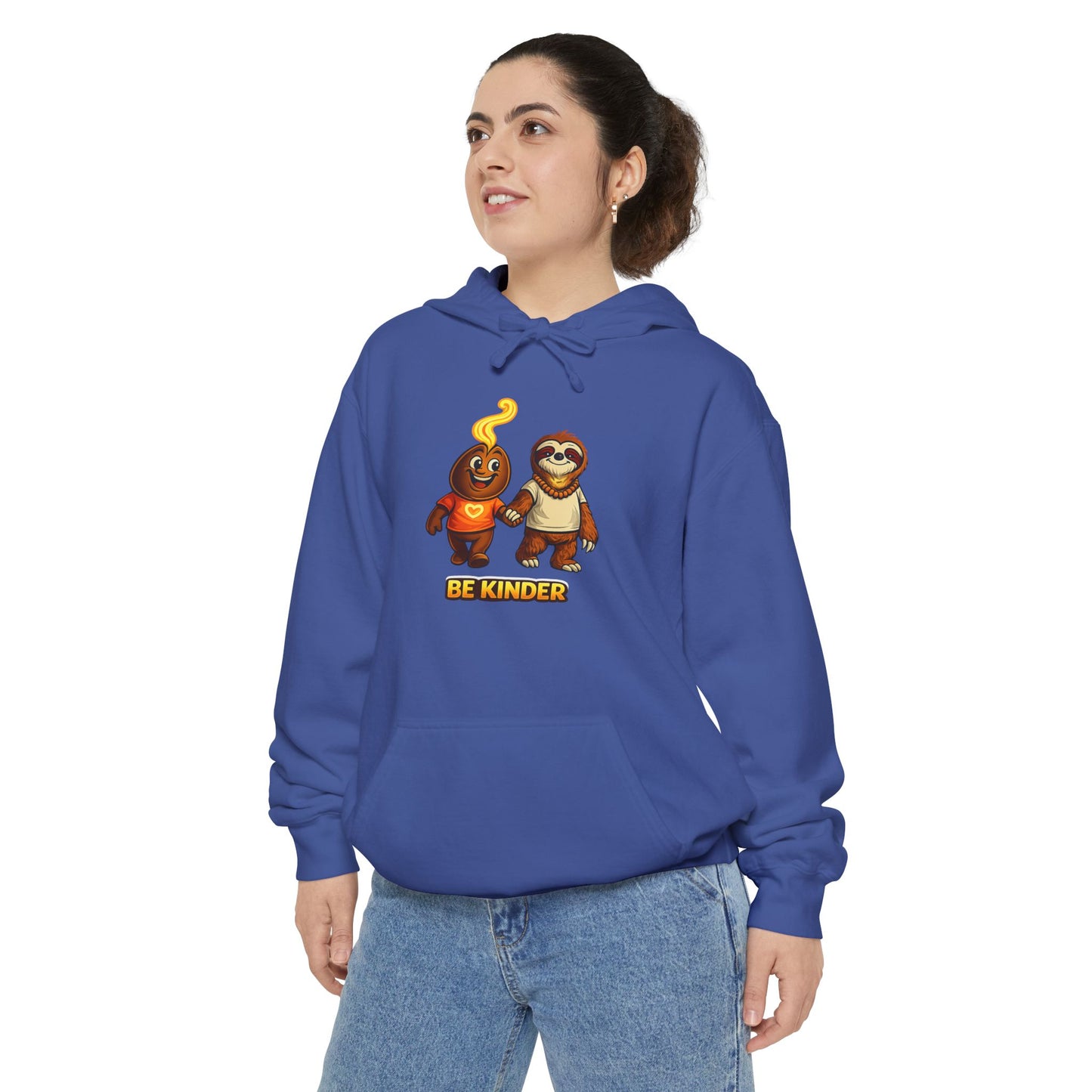 Be Kinder — Comfort Colors Friendship Hoodie