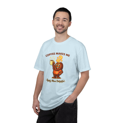 Coffee Makes Me Slightly More Delightful — Comfort Colors T-Shirt