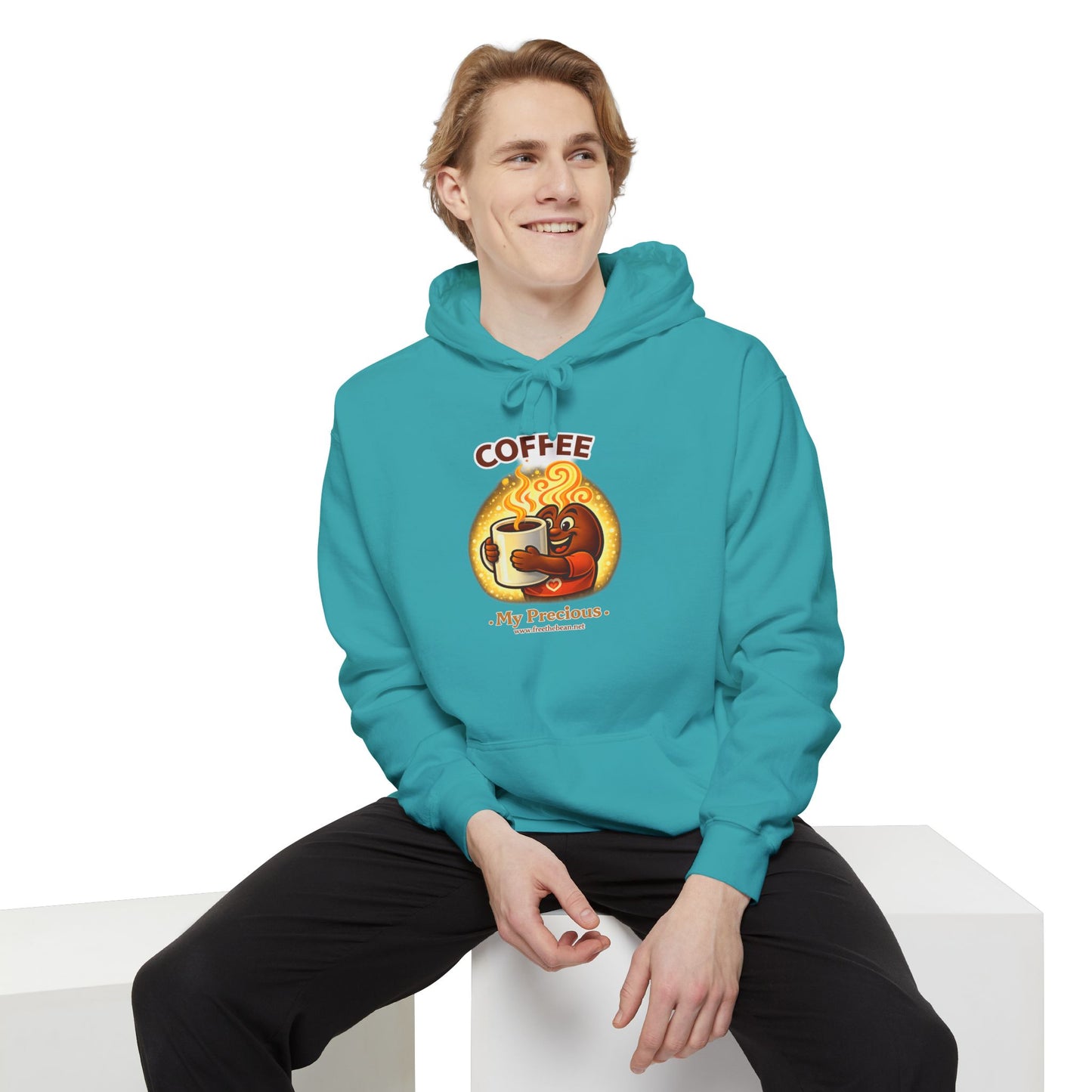 Coffee My Precious — Comfort Colors Hoodie
