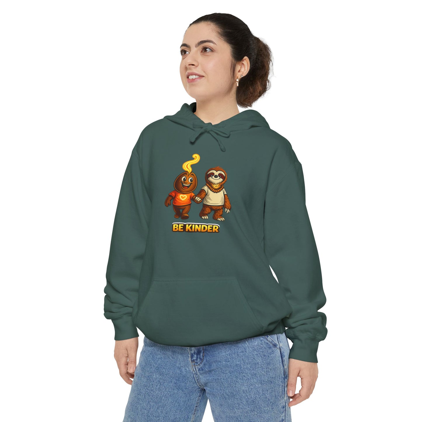 Be Kinder — Comfort Colors Friendship Hoodie