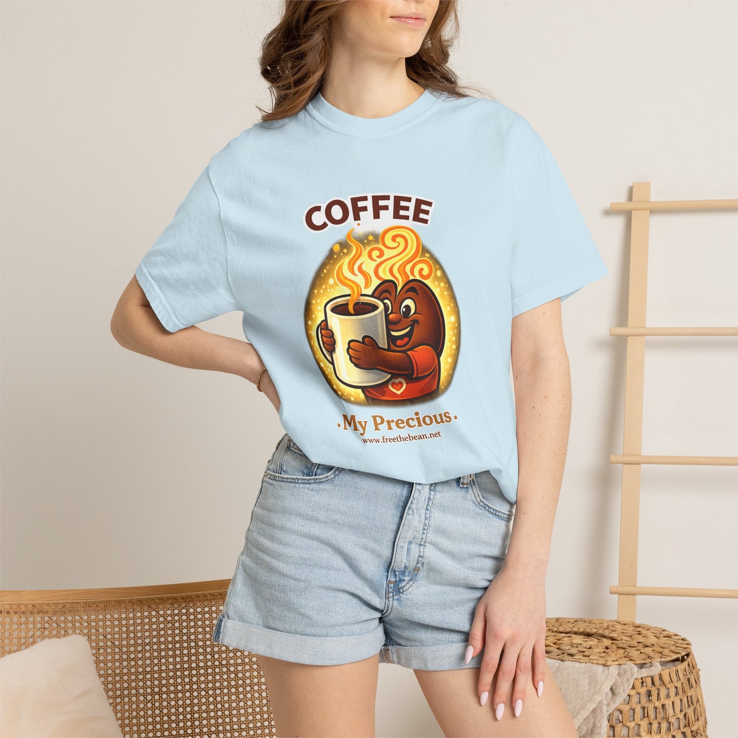 Coffee My Precious — Comfort Colors T-Shirt