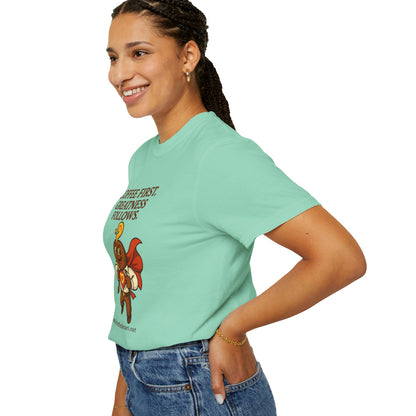 Coffee First, Greatness Follows — Comfort Colors T-Shirt