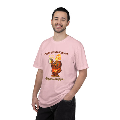 Coffee Makes Me Slightly More Delightful — Comfort Colors T-Shirt