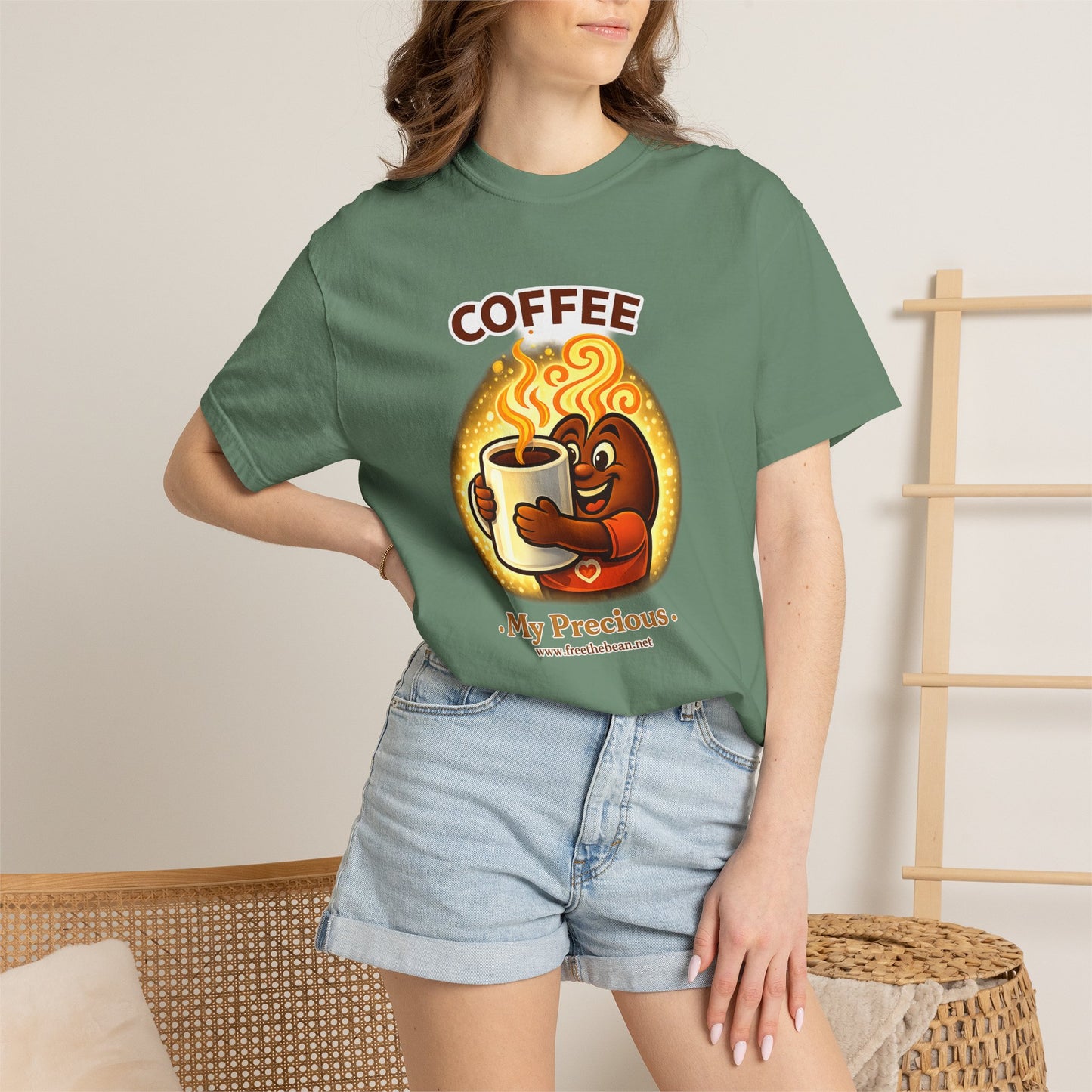 Coffee My Precious — Comfort Colors T-Shirt