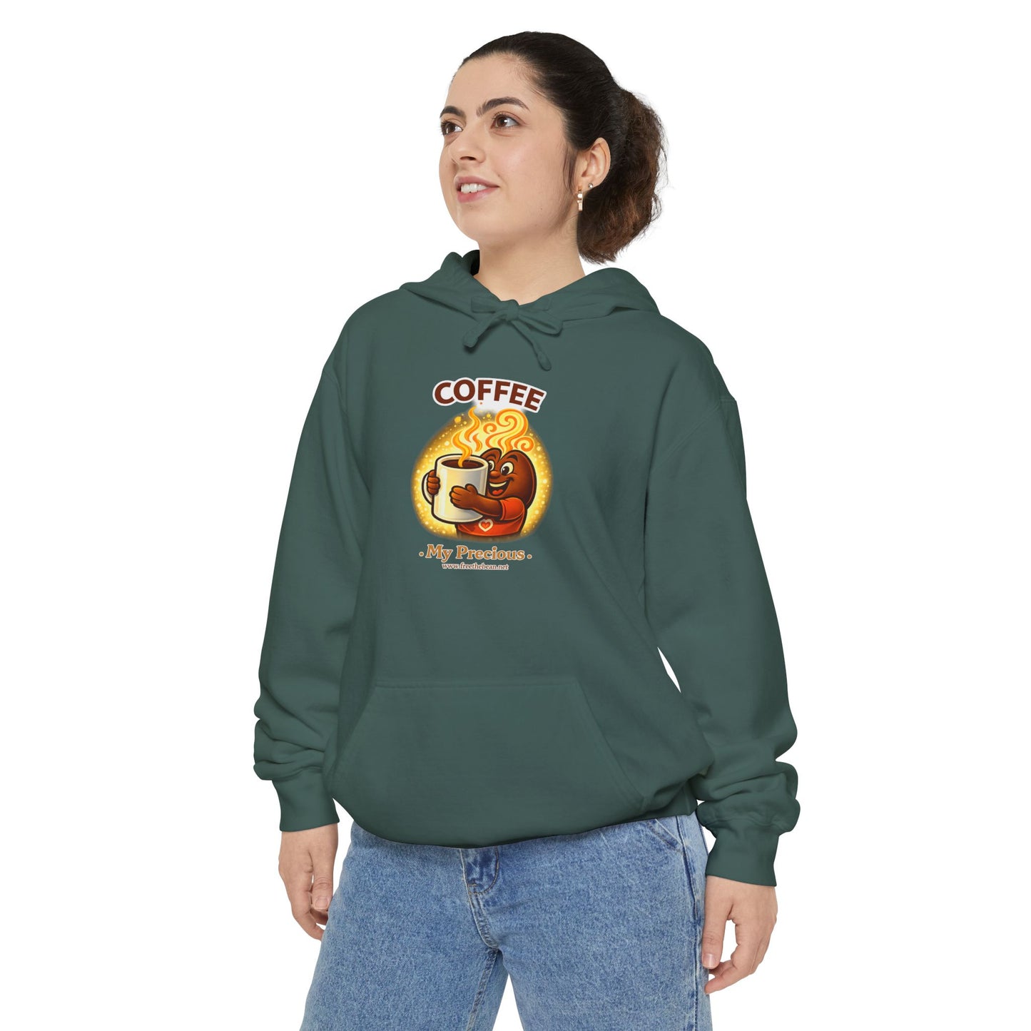 Coffee My Precious — Comfort Colors Hoodie