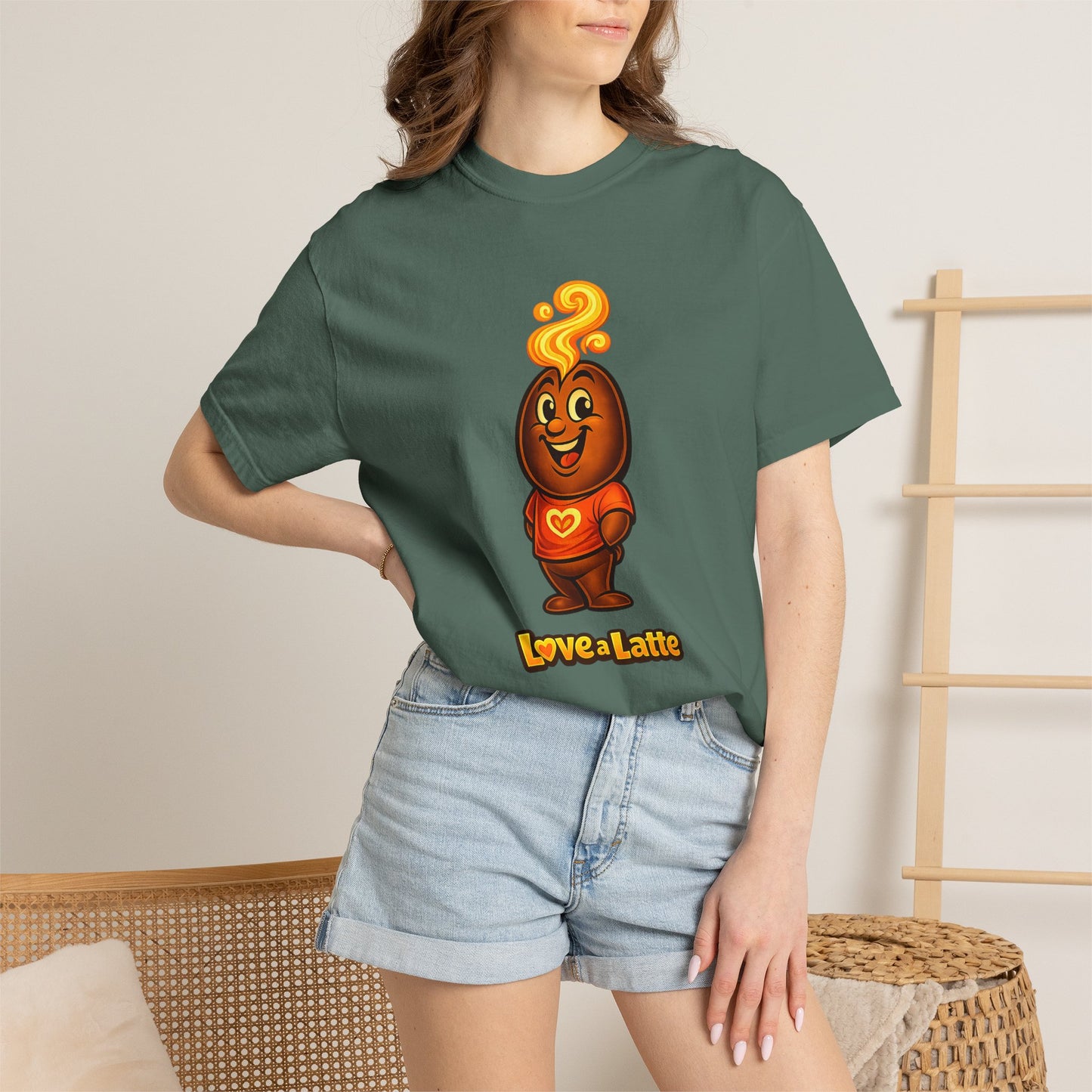 Love Latte — Comfort Colors Tee