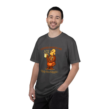 Coffee Makes Me Slightly More Delightful — Comfort Colors T-Shirt