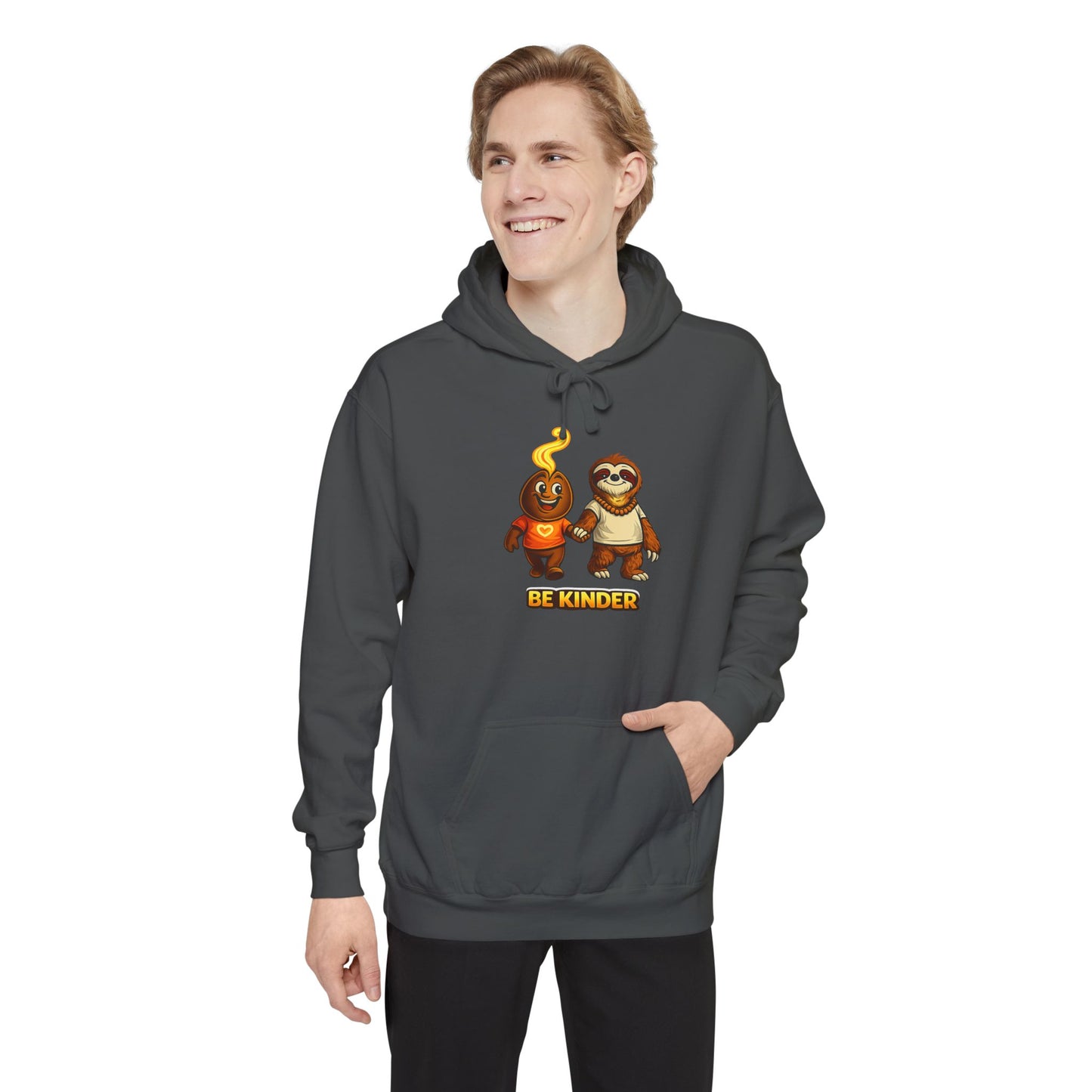 Be Kinder — Comfort Colors Friendship Hoodie