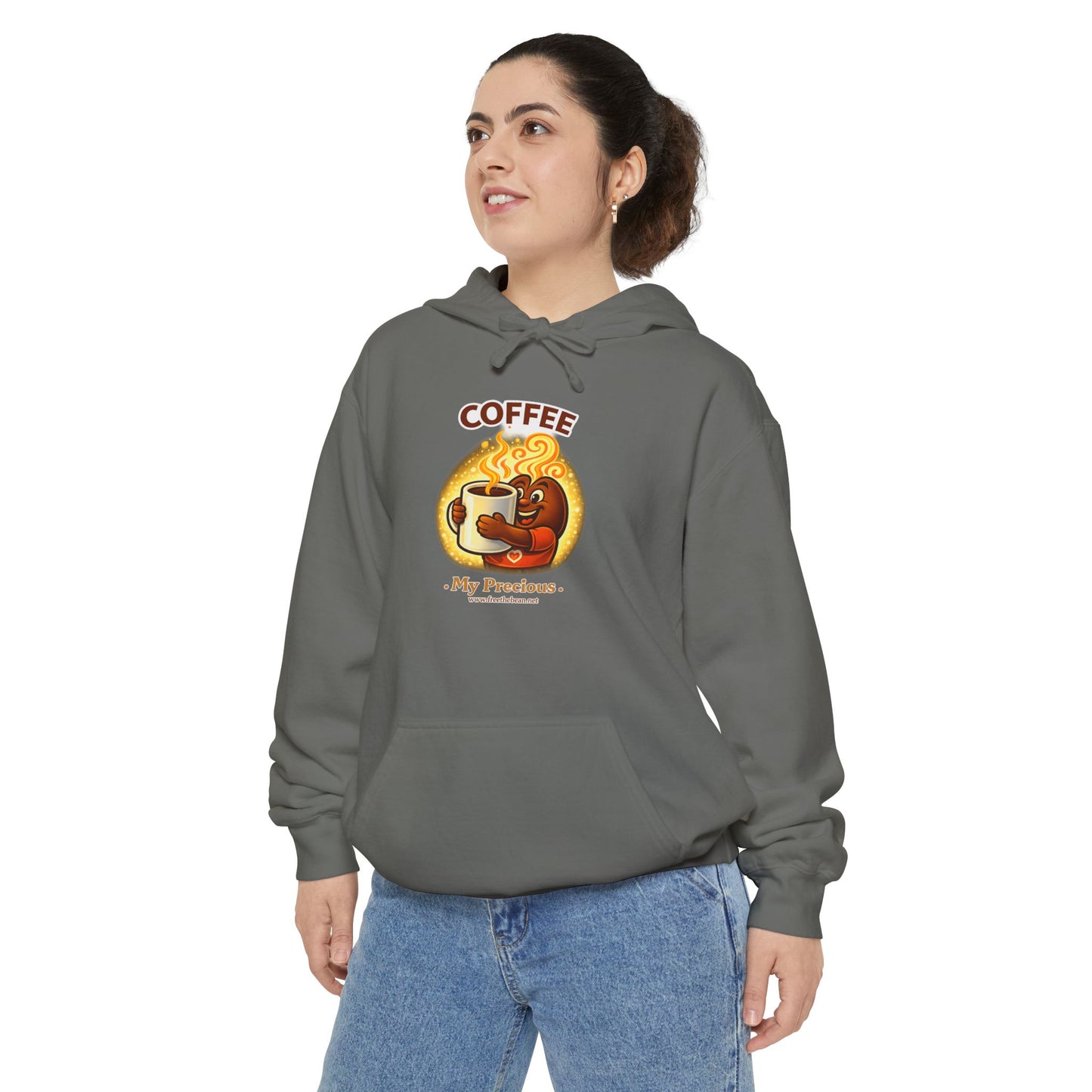 Coffee My Precious — Comfort Colors Hoodie