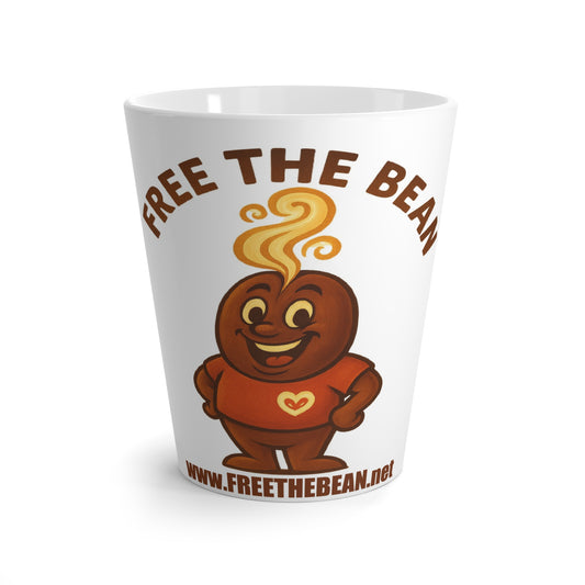 Free The Bean Premium Latte Mug