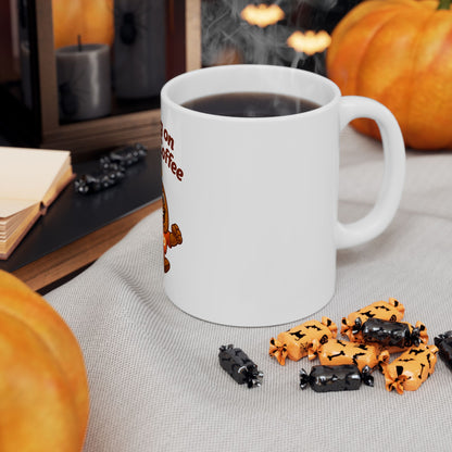 Freebie Running on Love & Coffee 11oz Mug
