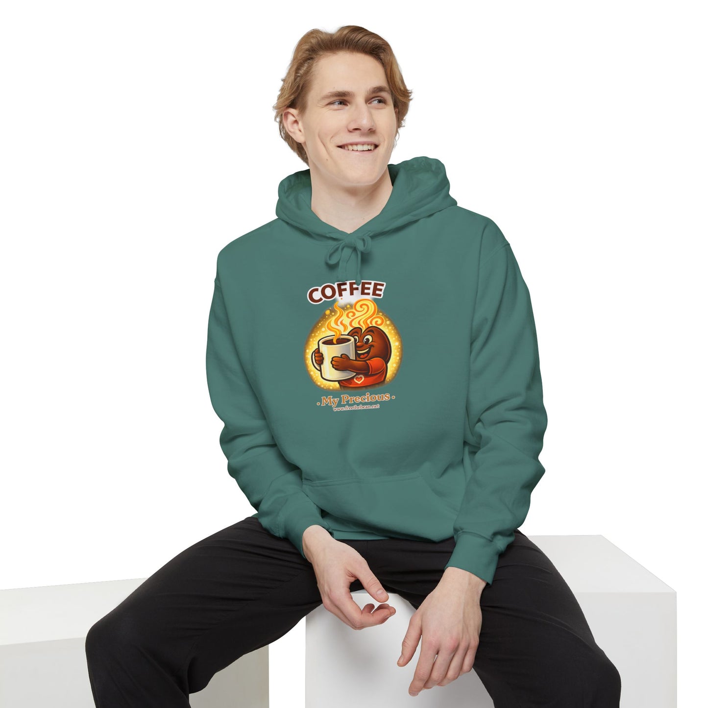 Coffee My Precious — Comfort Colors Hoodie