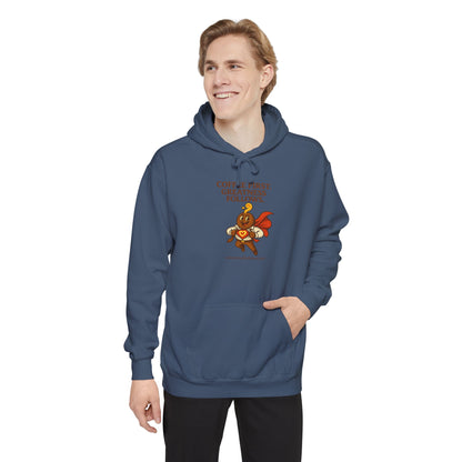 Coffee First —  Comfort Colors Hoodie