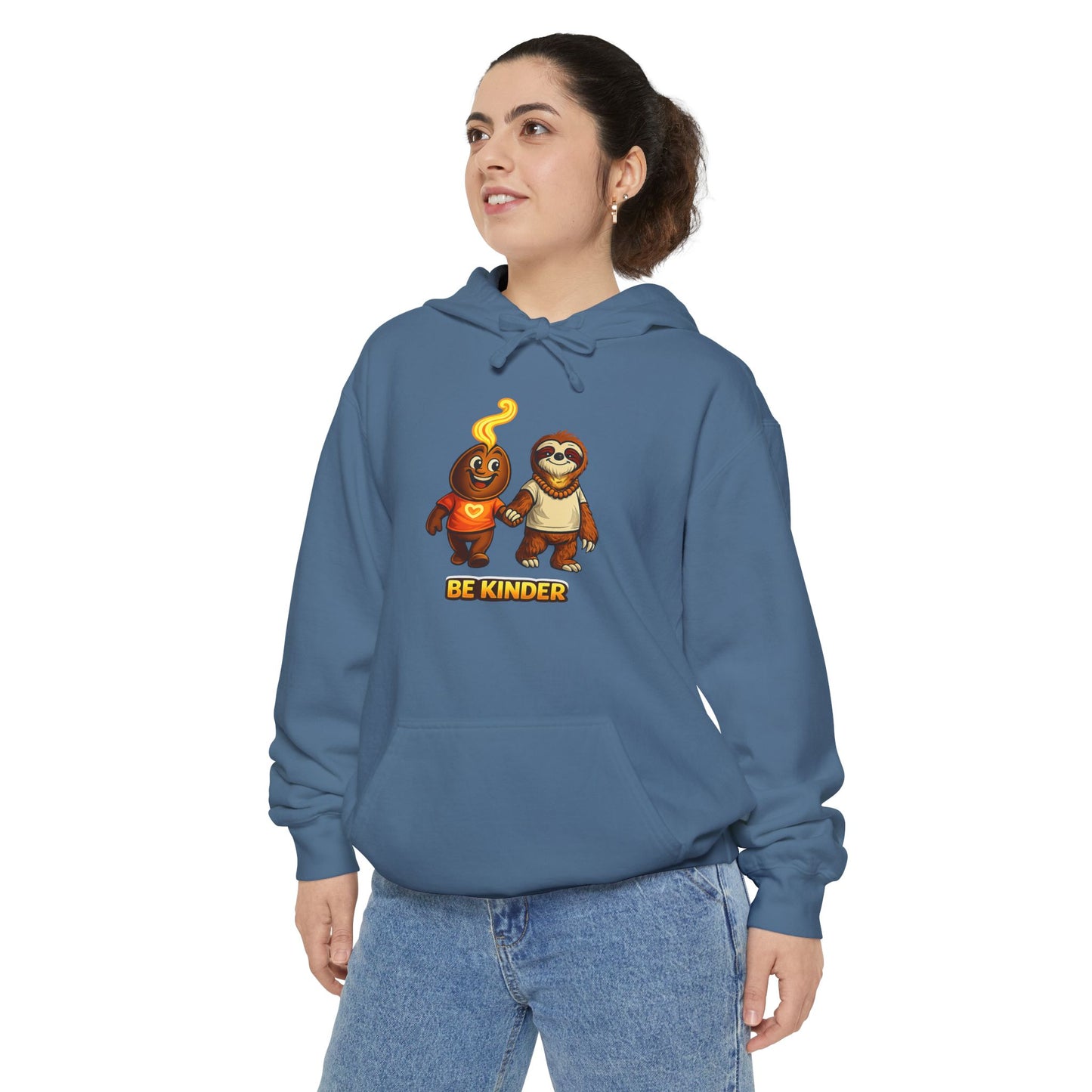 Be Kinder — Comfort Colors Friendship Hoodie