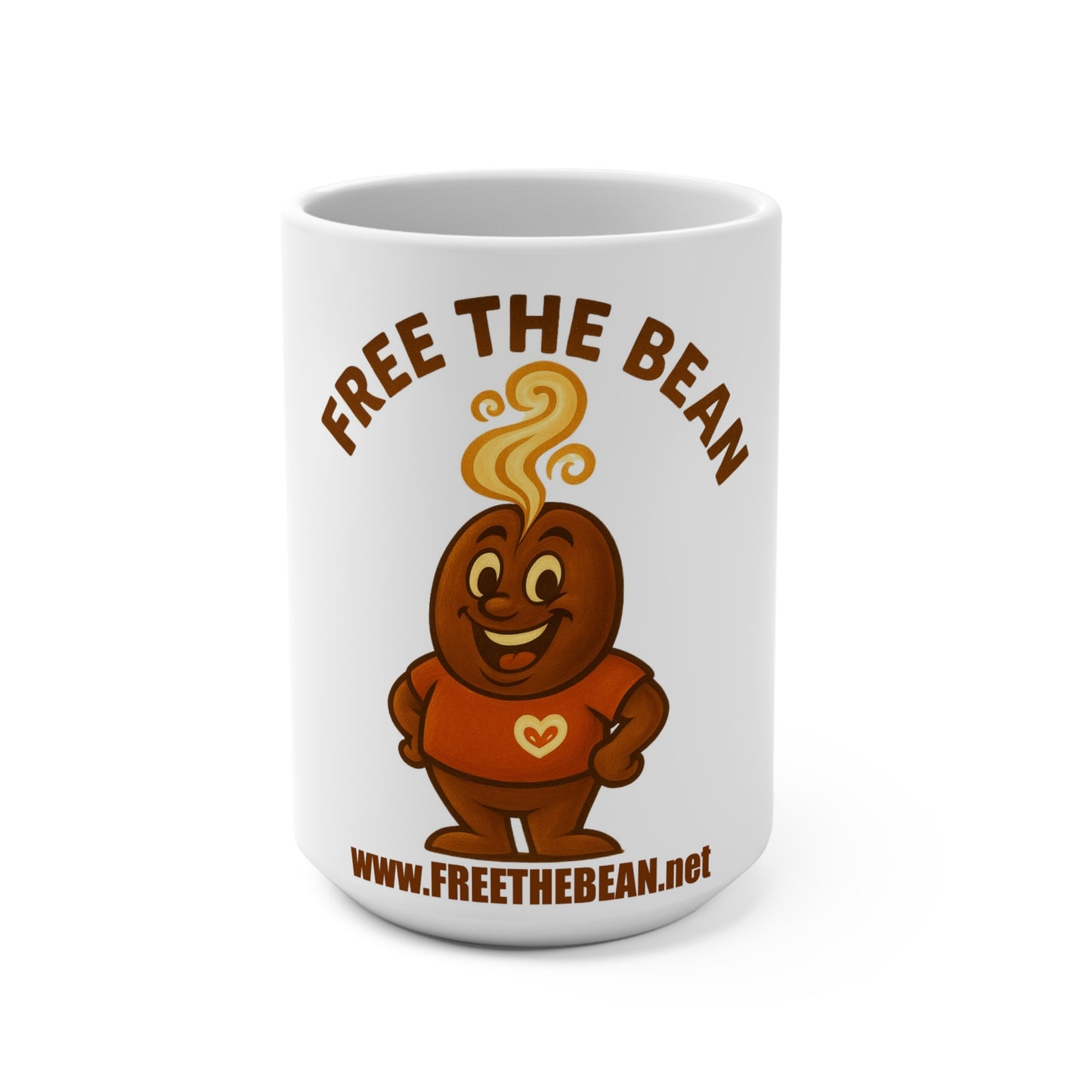 Free The Bean Premium Coffee Mug