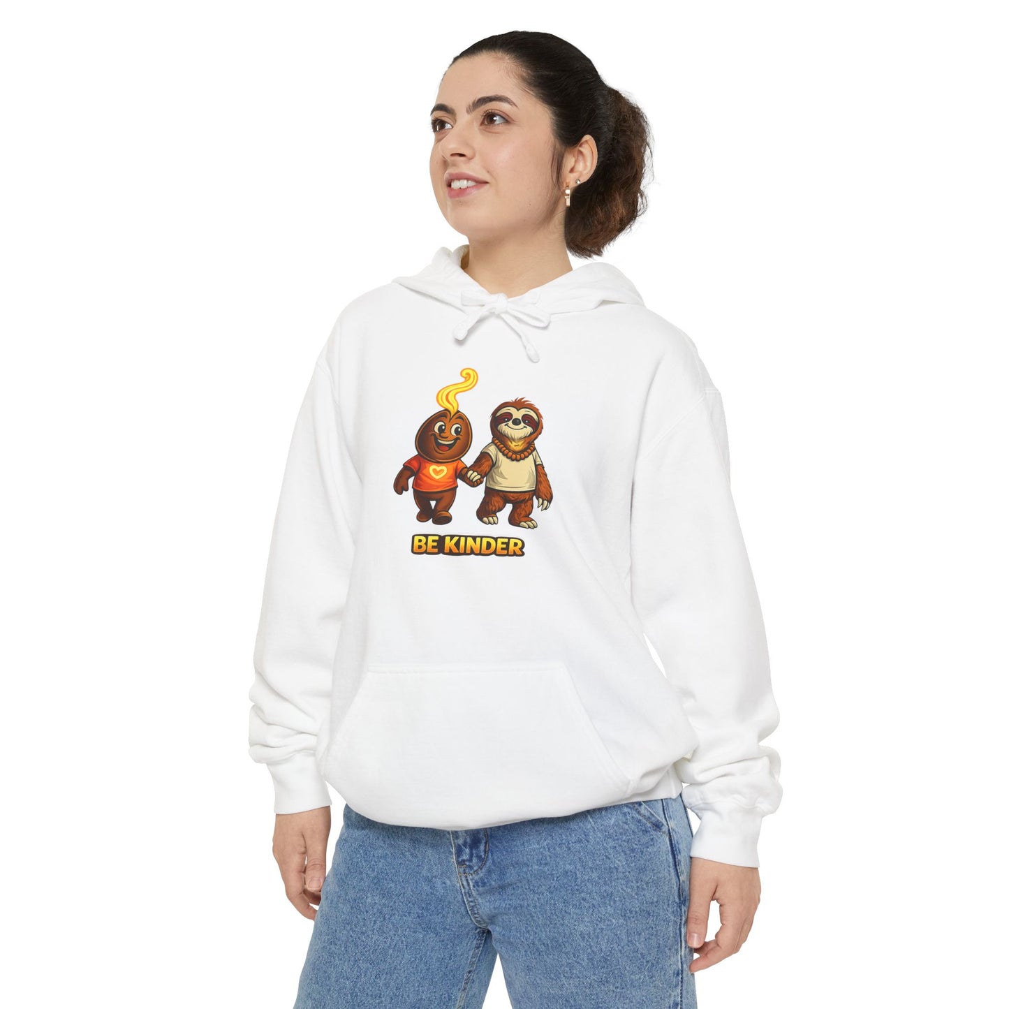 Be Kinder — Comfort Colors Friendship Hoodie
