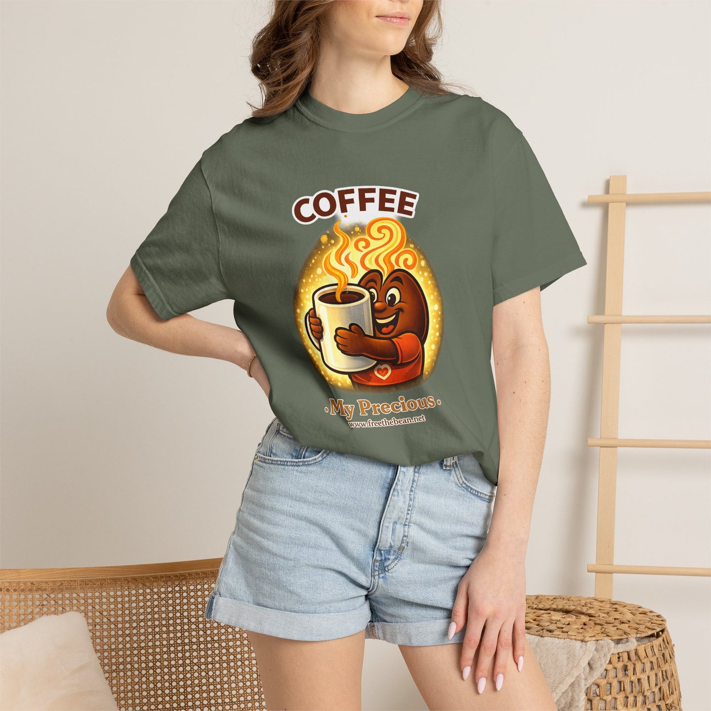 Coffee My Precious — Comfort Colors T-Shirt
