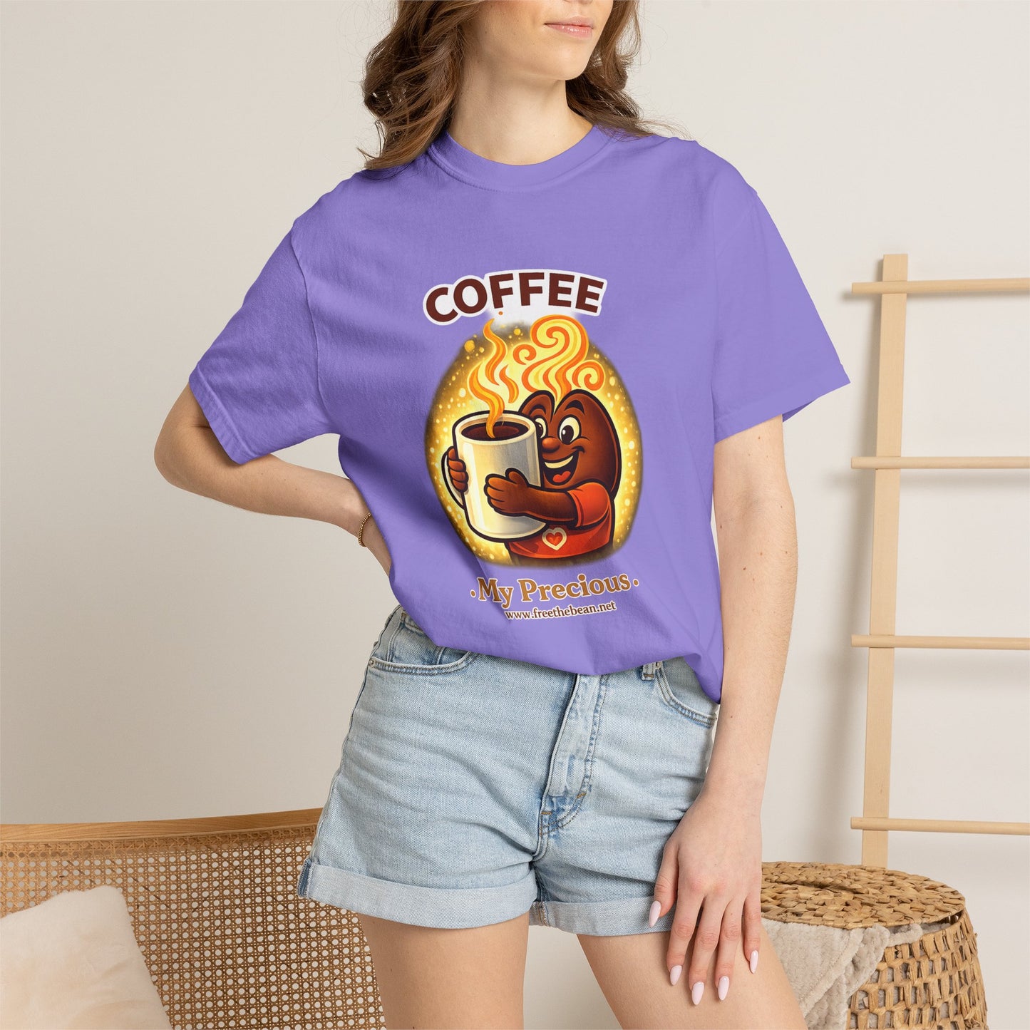 Coffee My Precious — Comfort Colors T-Shirt