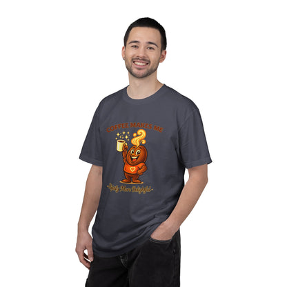 Coffee Makes Me Slightly More Delightful — Comfort Colors T-Shirt
