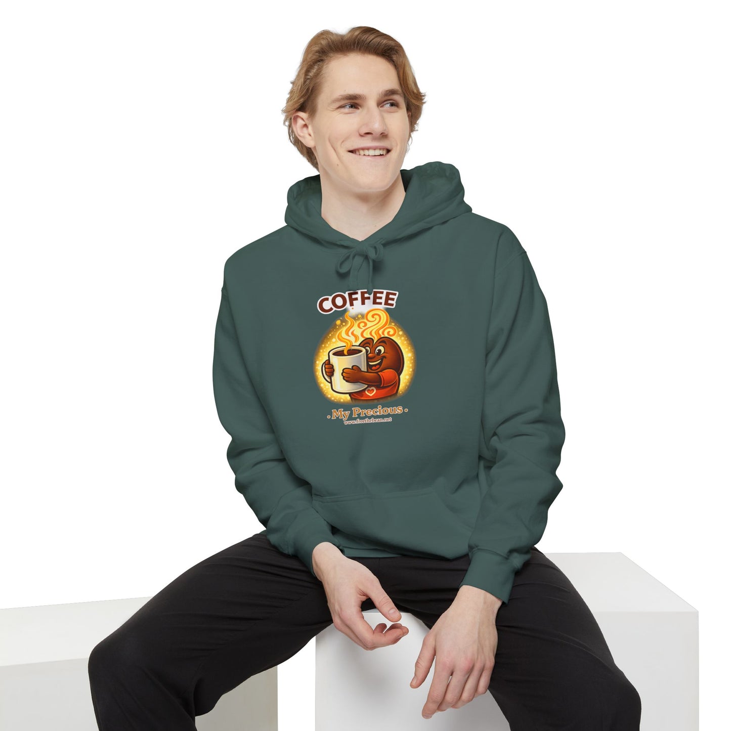 Coffee My Precious — Comfort Colors Hoodie