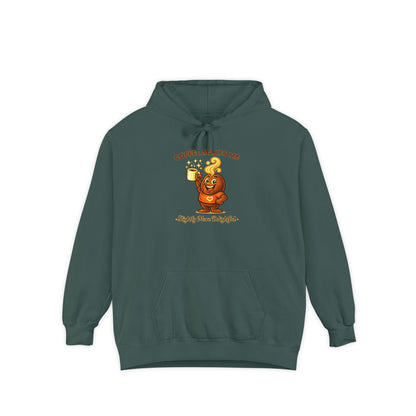 Coffee Makes Me Slightly More Delightful — Comfort Colors Hoodie