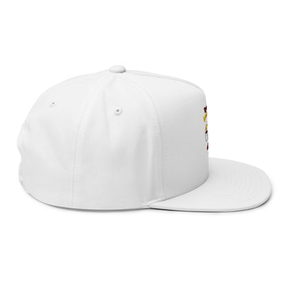 Free The Bean Running on Love & Coffee Flat Bill Cap