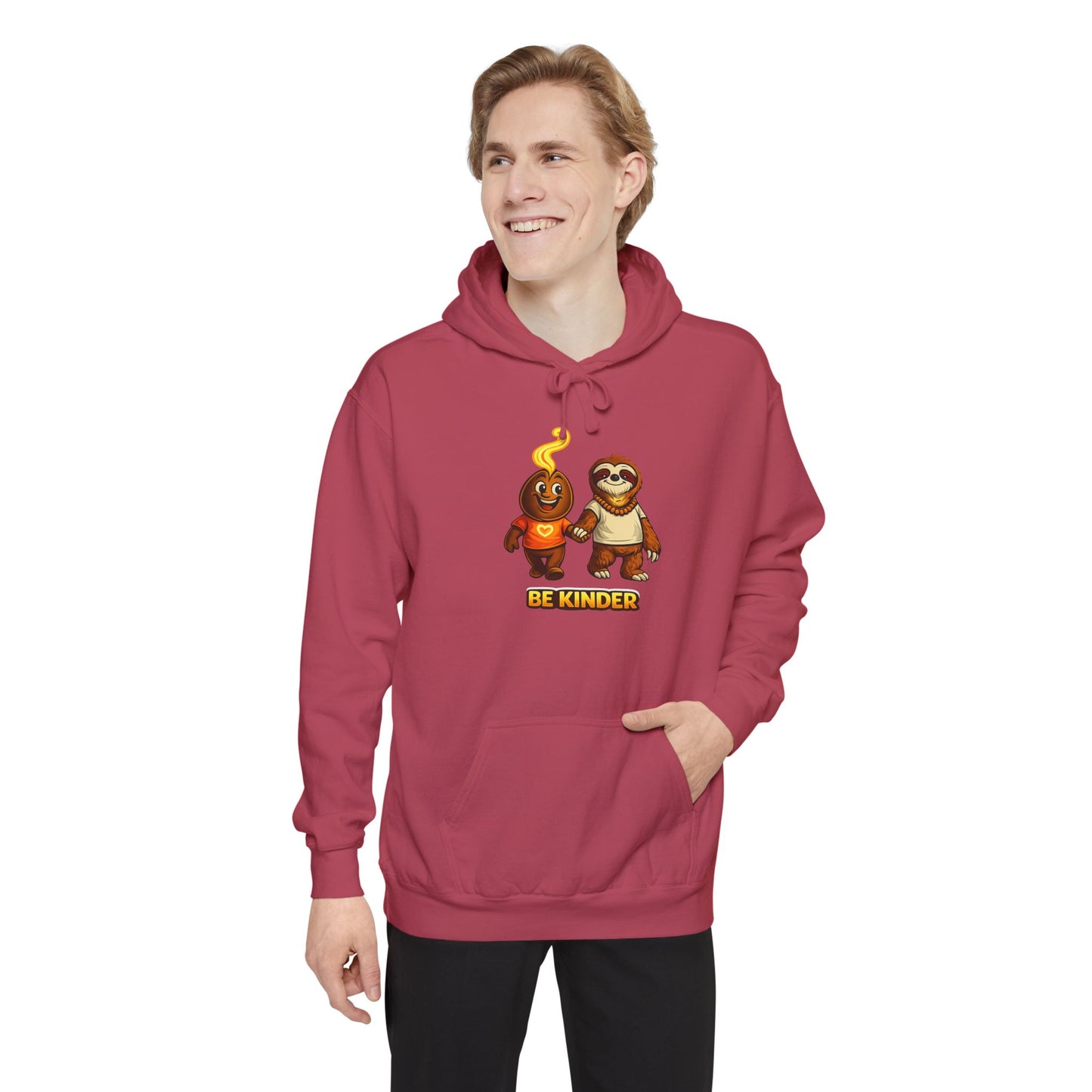 Be Kinder — Comfort Colors Friendship Hoodie