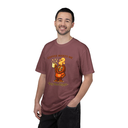 Coffee Makes Me Slightly More Delightful — Comfort Colors T-Shirt