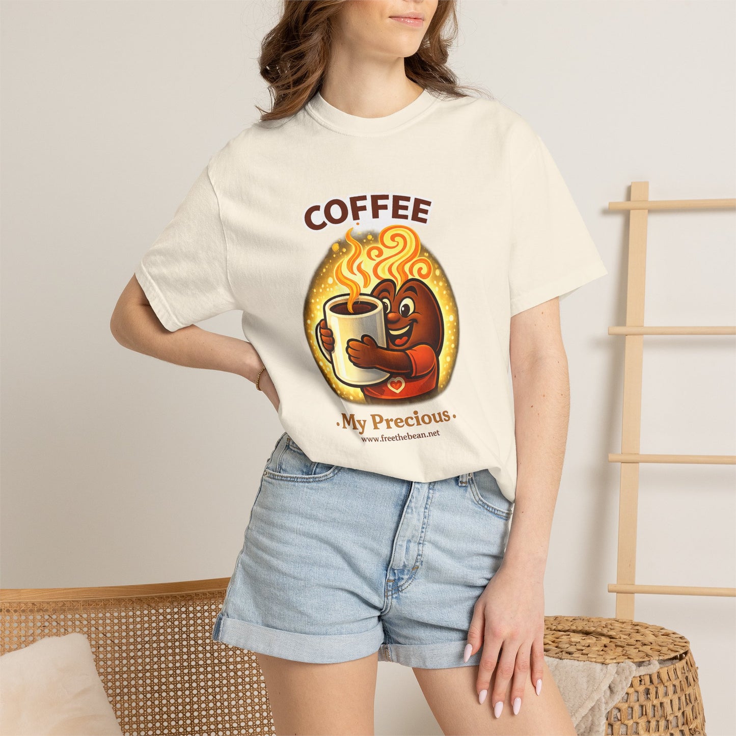 Coffee My Precious — Comfort Colors T-Shirt