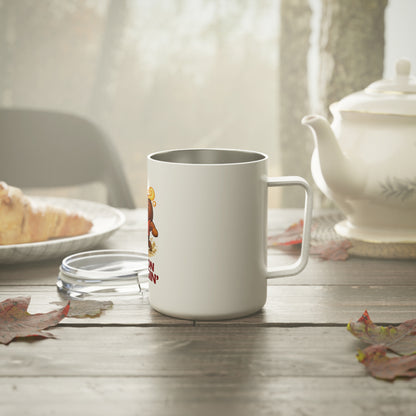 Free The Bean Insulated Coffee Mug, 10oz