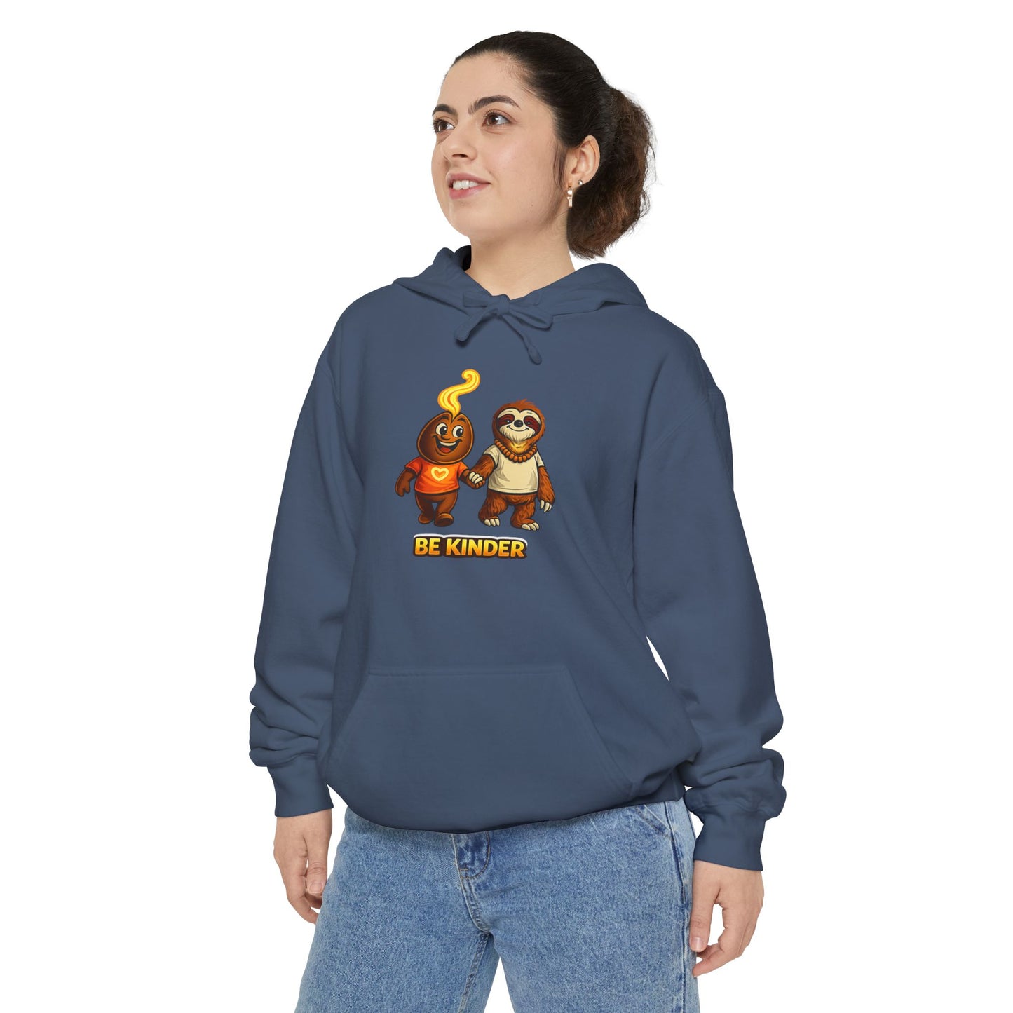 Be Kinder — Comfort Colors Friendship Hoodie