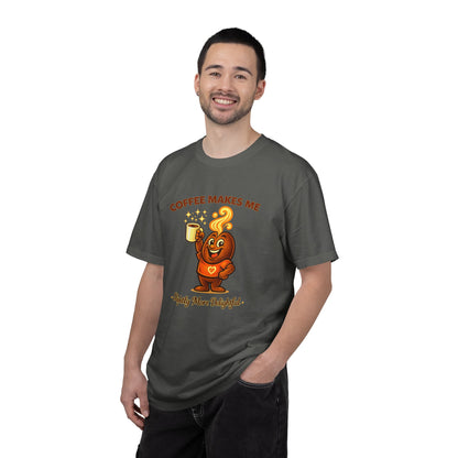 Coffee Makes Me Slightly More Delightful — Comfort Colors T-Shirt