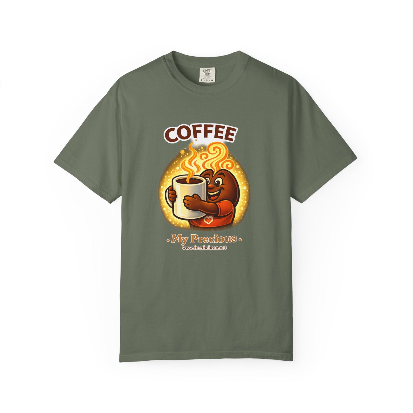 Coffee My Precious — Comfort Colors T-Shirt