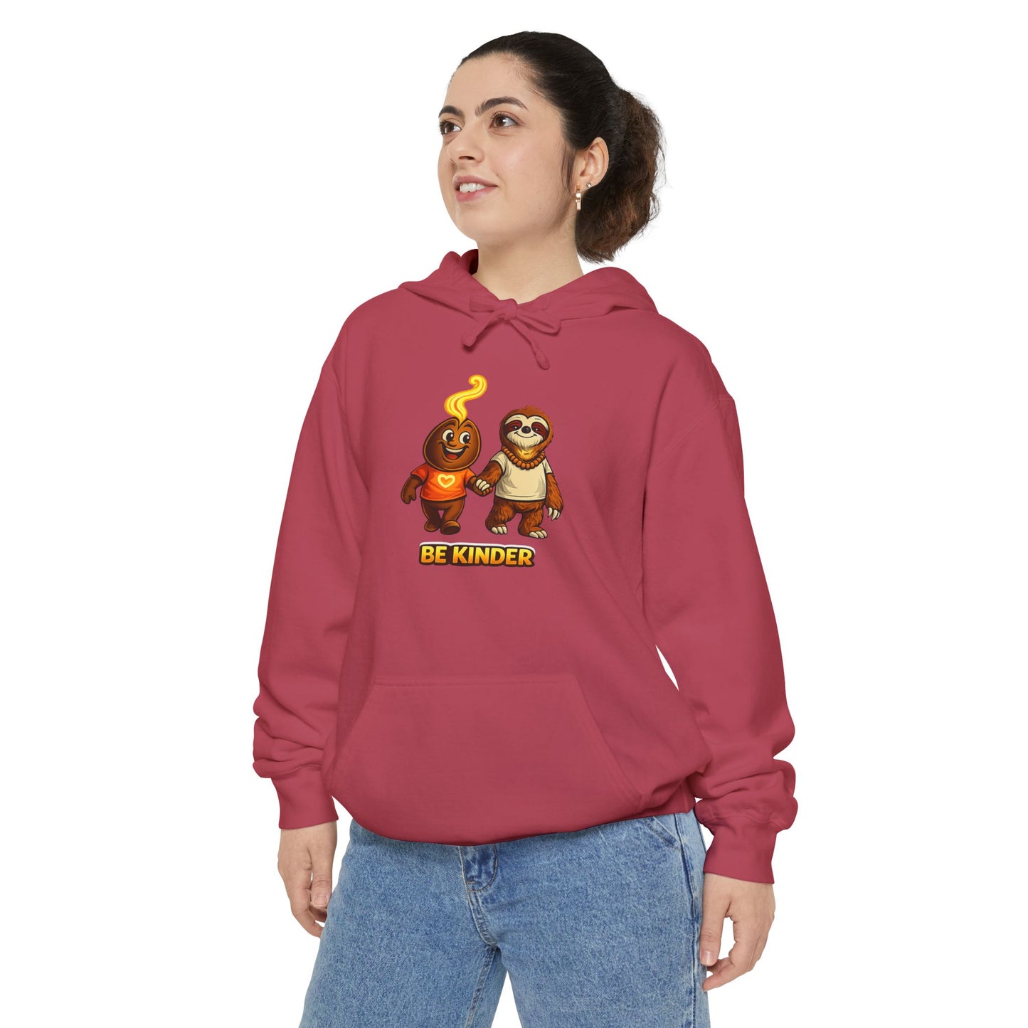 Be Kinder — Comfort Colors Friendship Hoodie
