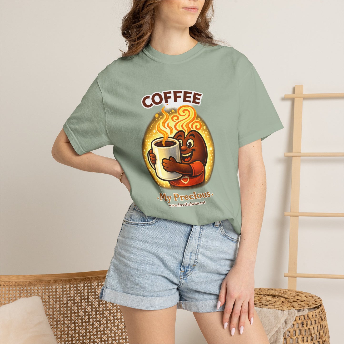 Coffee My Precious — Comfort Colors T-Shirt