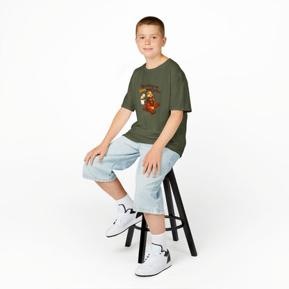 Running on Love & Coffee Kids T-Shirt